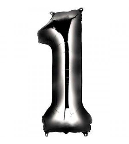 BALÃO PRETO NUMERO 1